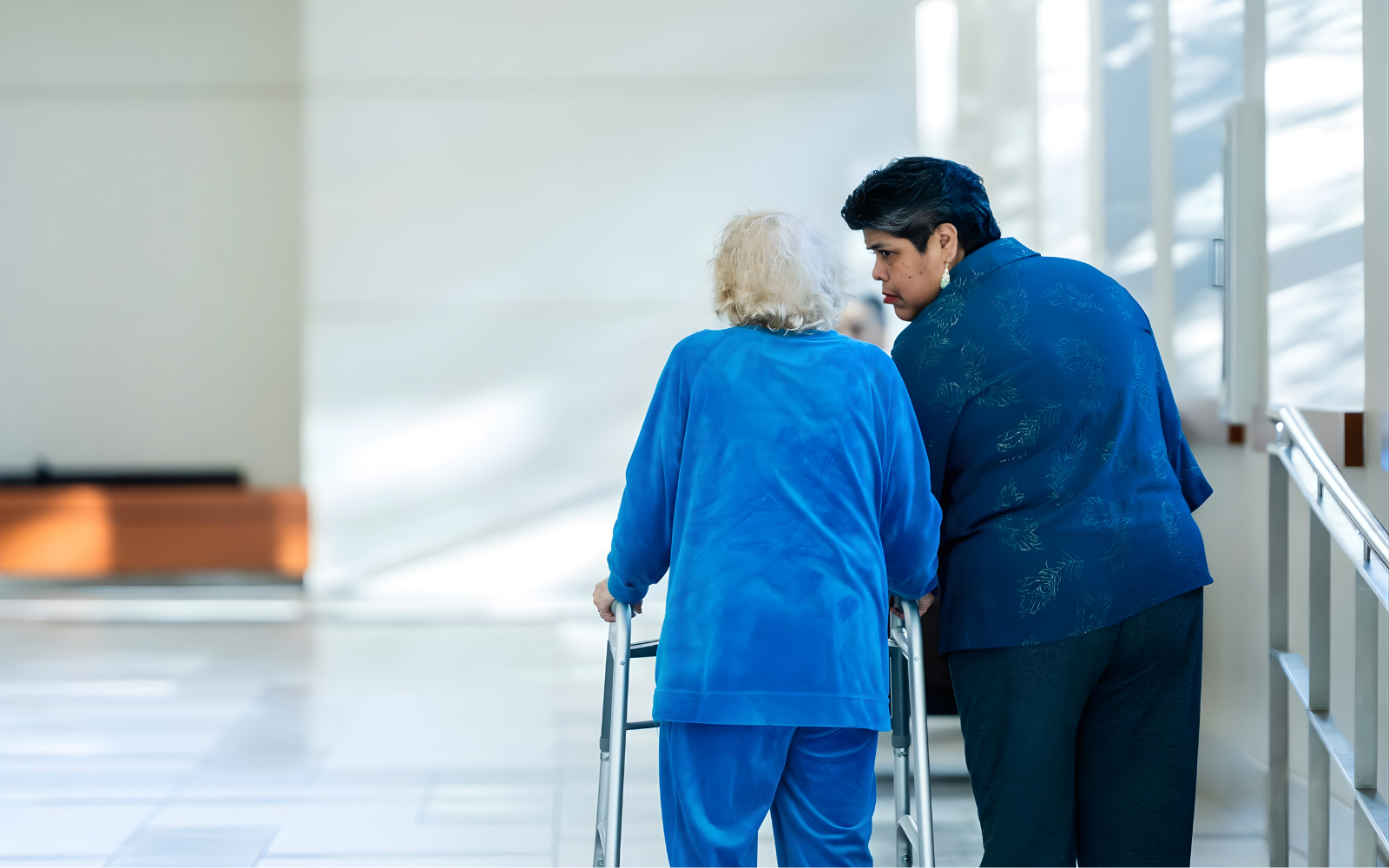 Live-in caregiver providing consistent daily support to a senior at home in Ontario